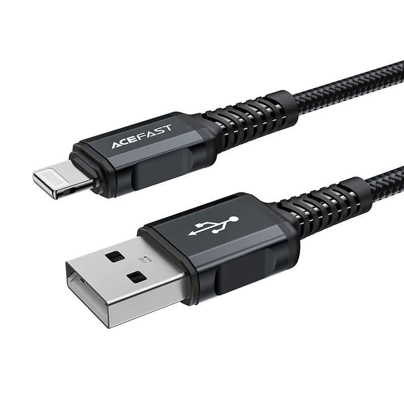 ACEFAST C4-02 USB-A to Lightning Aluminum Alloy Charging Data Cable (1.8m)