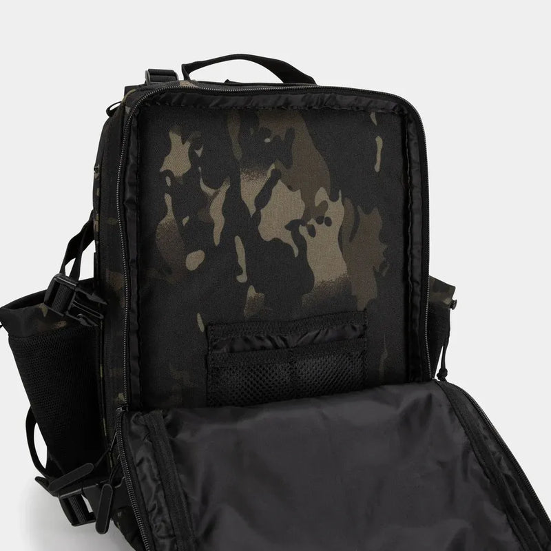 Built For Athletes Gym Backpack - Medium Black Camo