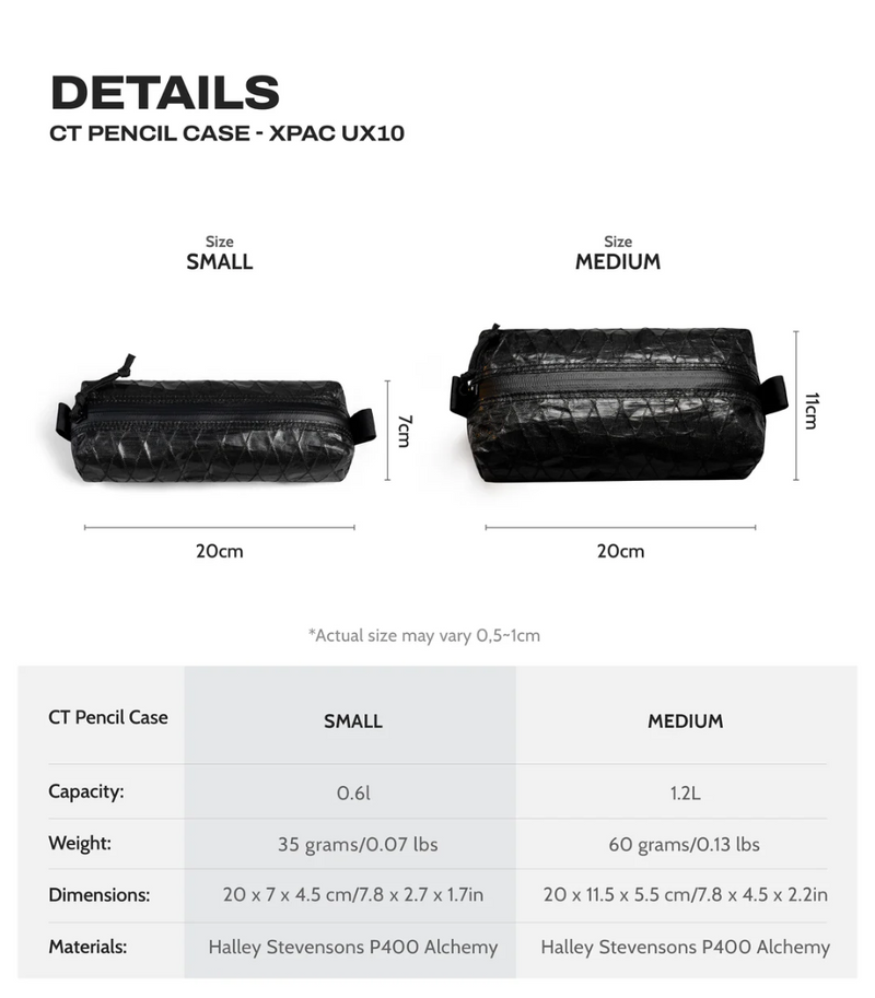 Ctactical Pencil Case - XPAC UX10