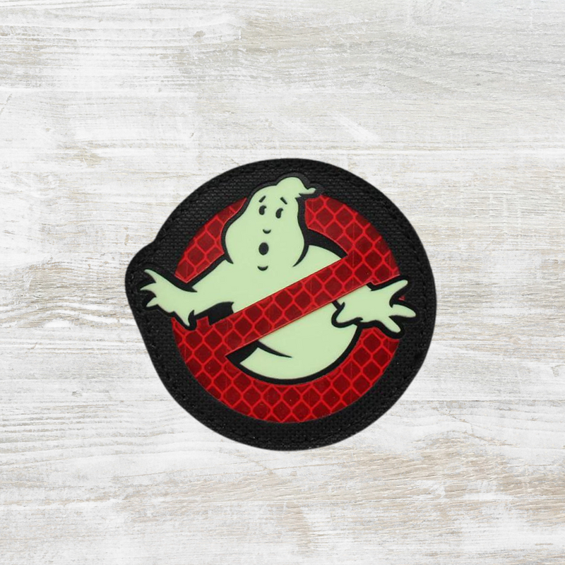 The Meniacc Ghostbuster Luminous Velcro Patch