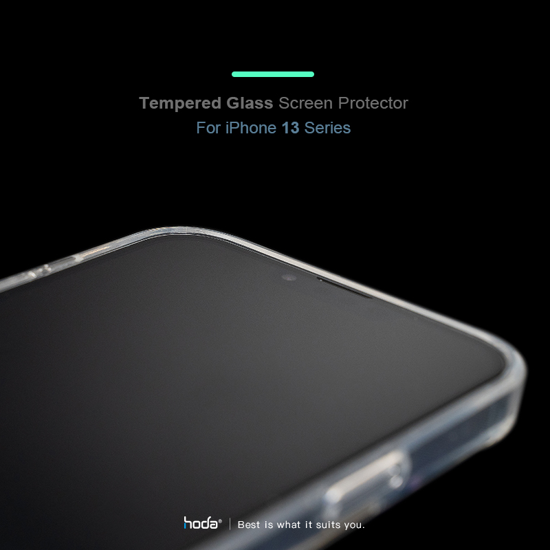 (Markdown) Hoda Anti-Reflection Tempered Glass for iPhone 13 Series w/Helper