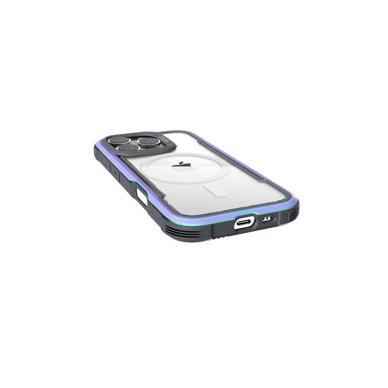 (Markdown) Raptic Shield Case with Magsafe for iPhone 16 Series - Iridescent