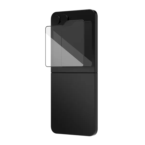 ZAGG Glass Plus Edge for Samsung Galaxy Z Flip 6 (Outside) - Clear