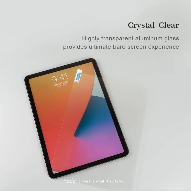 Hoda 0.33mm Clear Tempered Glass (Notch) For IPad Air 13 2024