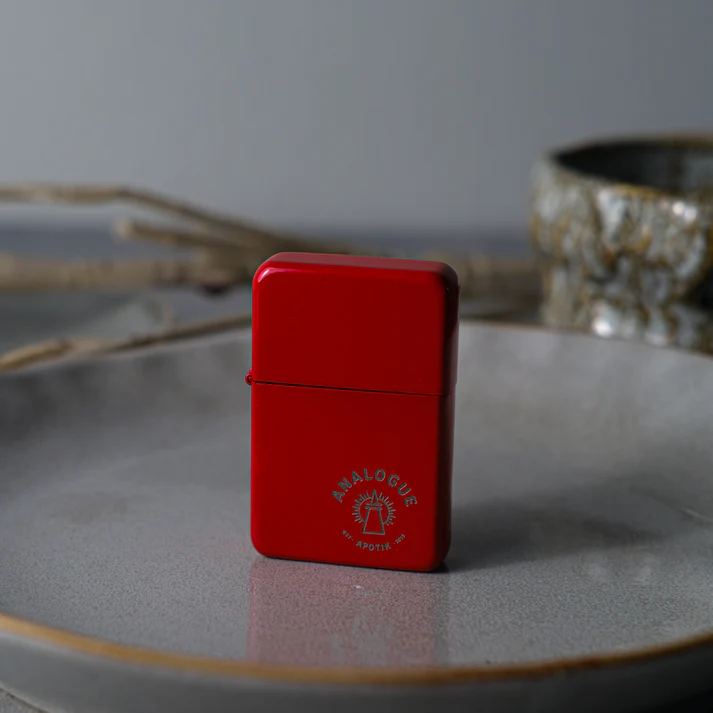 Analogue Apotik Conquestor Solid Cologne Red Crackle Case