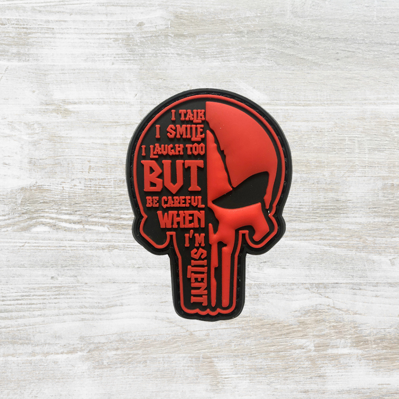 The Meniacc Punisher PVC Embroidered Velcro Patch