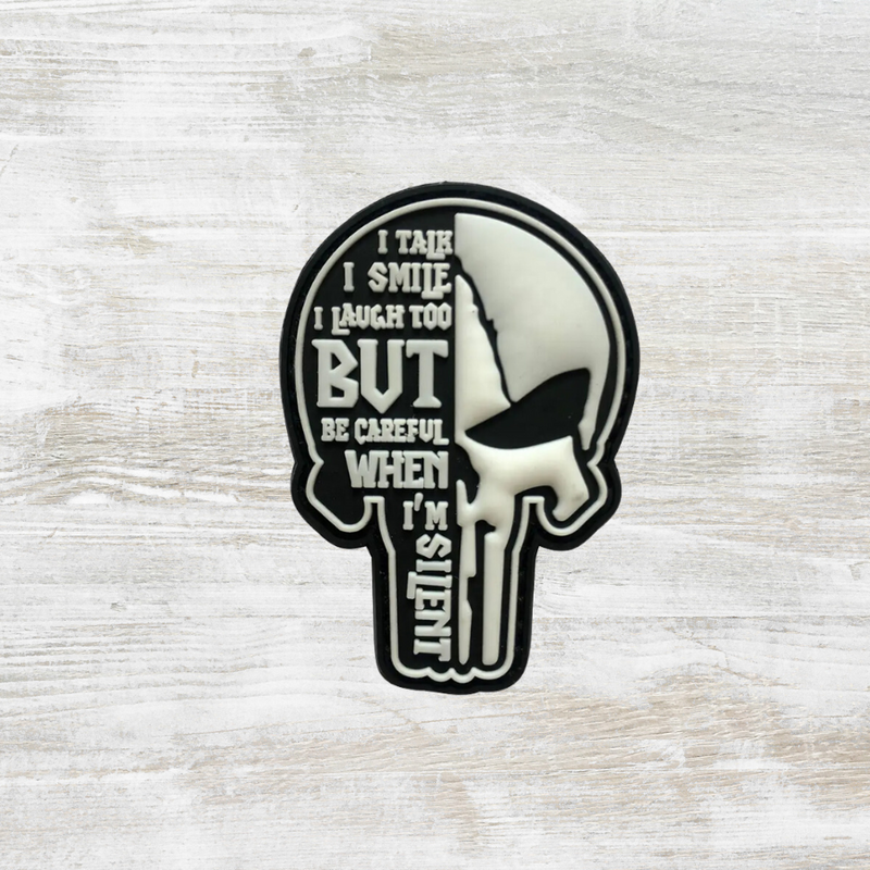 The Meniacc Punisher PVC Embroidered Velcro Patch