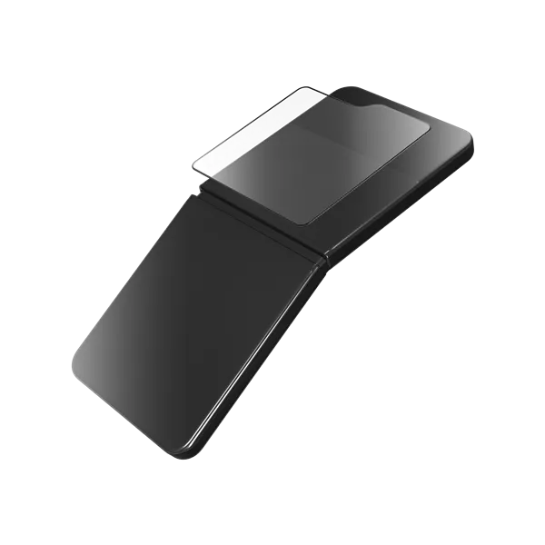 ZAGG Glass Plus Edge for Samsung Galaxy Z Flip 6 (Outside) - Clear