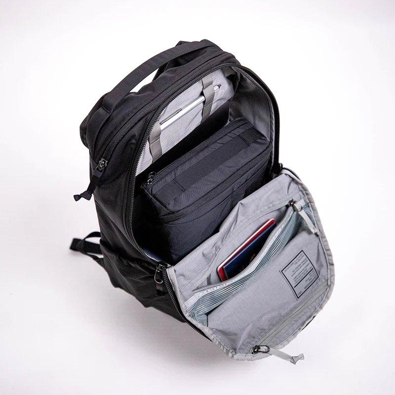 Evergoods Civic Half Zip 26L - Solution Black - Oribags.com