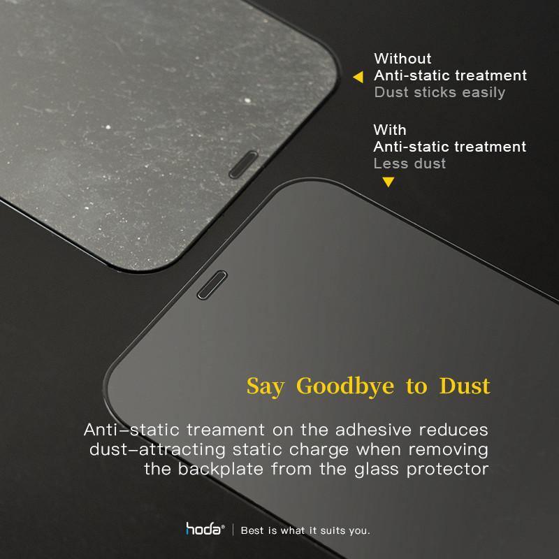 Hoda 2.5D 0.33mm Full Coverage Tempered Glass iPhone 13 Series - Matte - Oribags.com