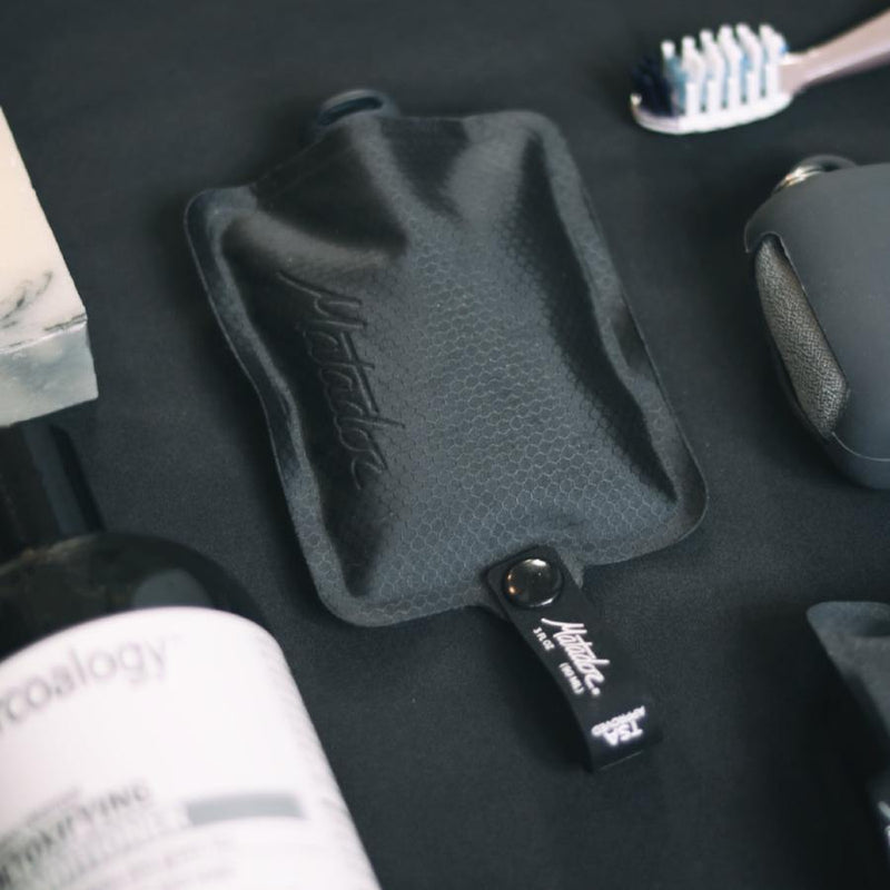 Matador FlatPak Toiletry Bottle (1 Pack) - Black - Oribags.com