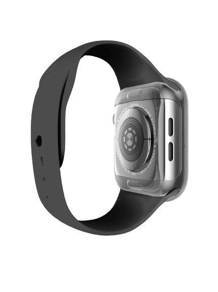 UNIQ Garde Apple Watch Series 5/4 Case with Screen Protection 44mm - Tinted Grey - Oribags.com